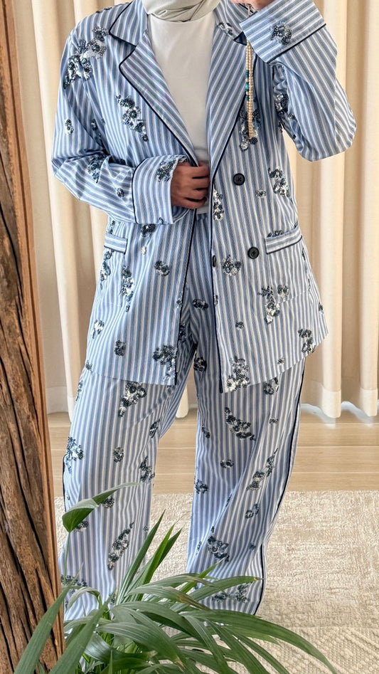 Long Blue set