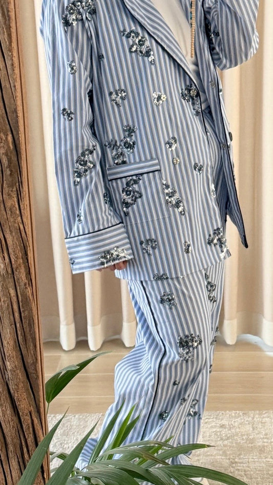 Long Blue set